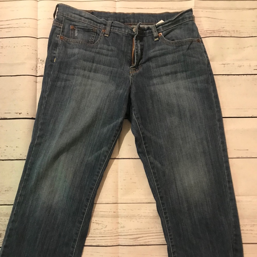 Lucky Brand Easy Rider Crop Jeans Size 12